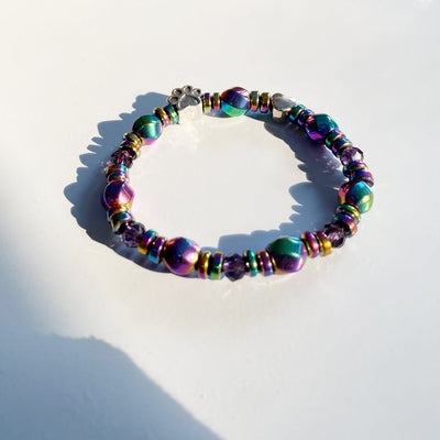 Magnetisches Pfoten Charm Armband