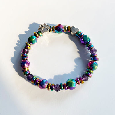 Magnetisches Pfoten Charm Armband