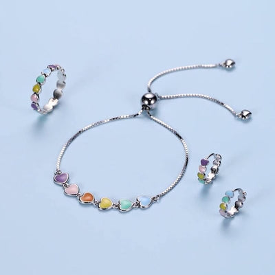 Sterling Silber Hund Pfotenabdruck Armband – Verstellbares Armband