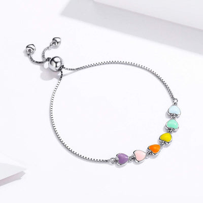 Sterling Silber Hund Pfotenabdruck Armband – Verstellbares Armband