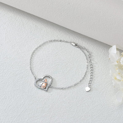 Hund Armband – Filigranes Tierarmband für Hundefreunde